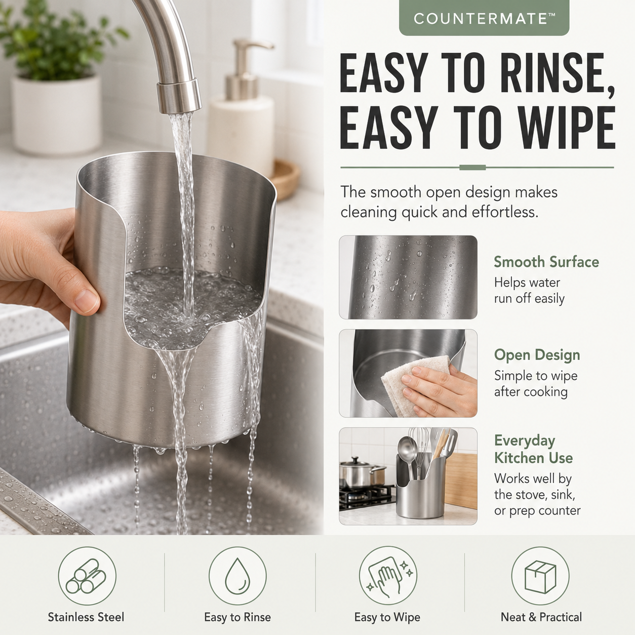 CounterMate™ Multi-Tool Kitchen Holder
