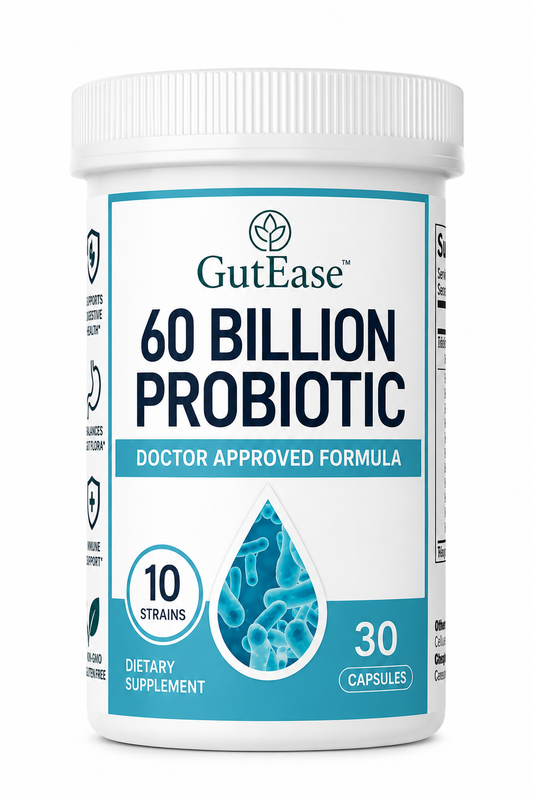GutEase™ Daily Probiotic | 30 Capsules