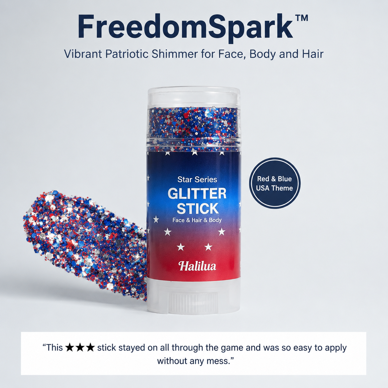 FreedomSpark™ Glitter Stick
