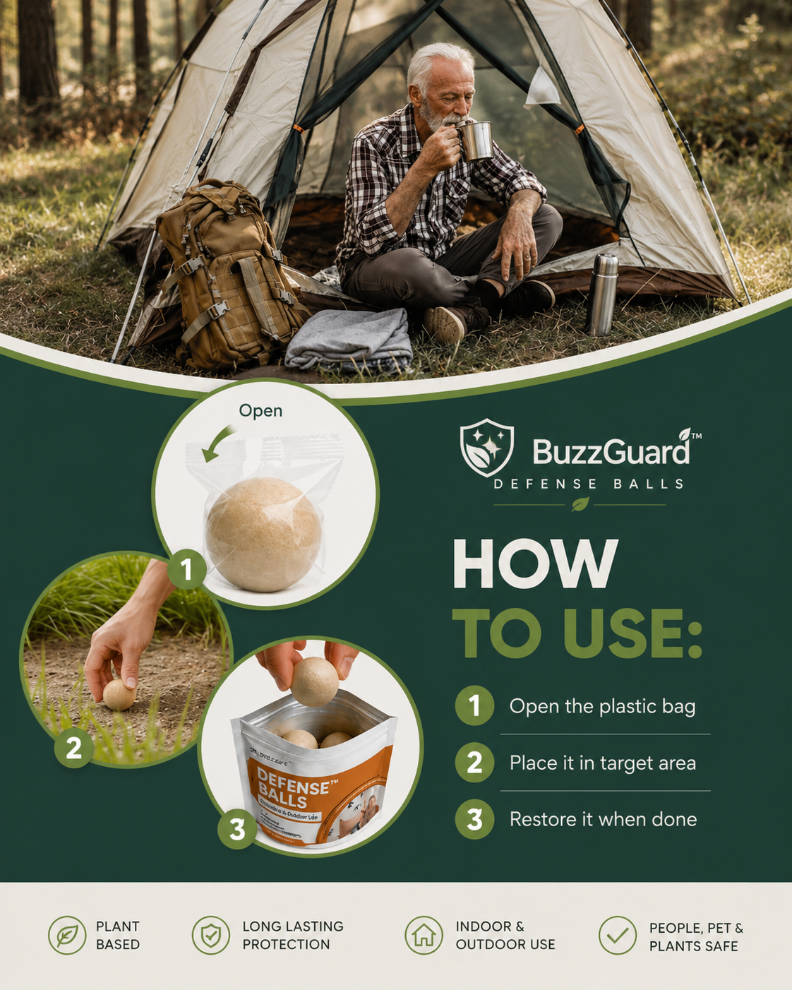 BuzzGuard™ Defense Balls