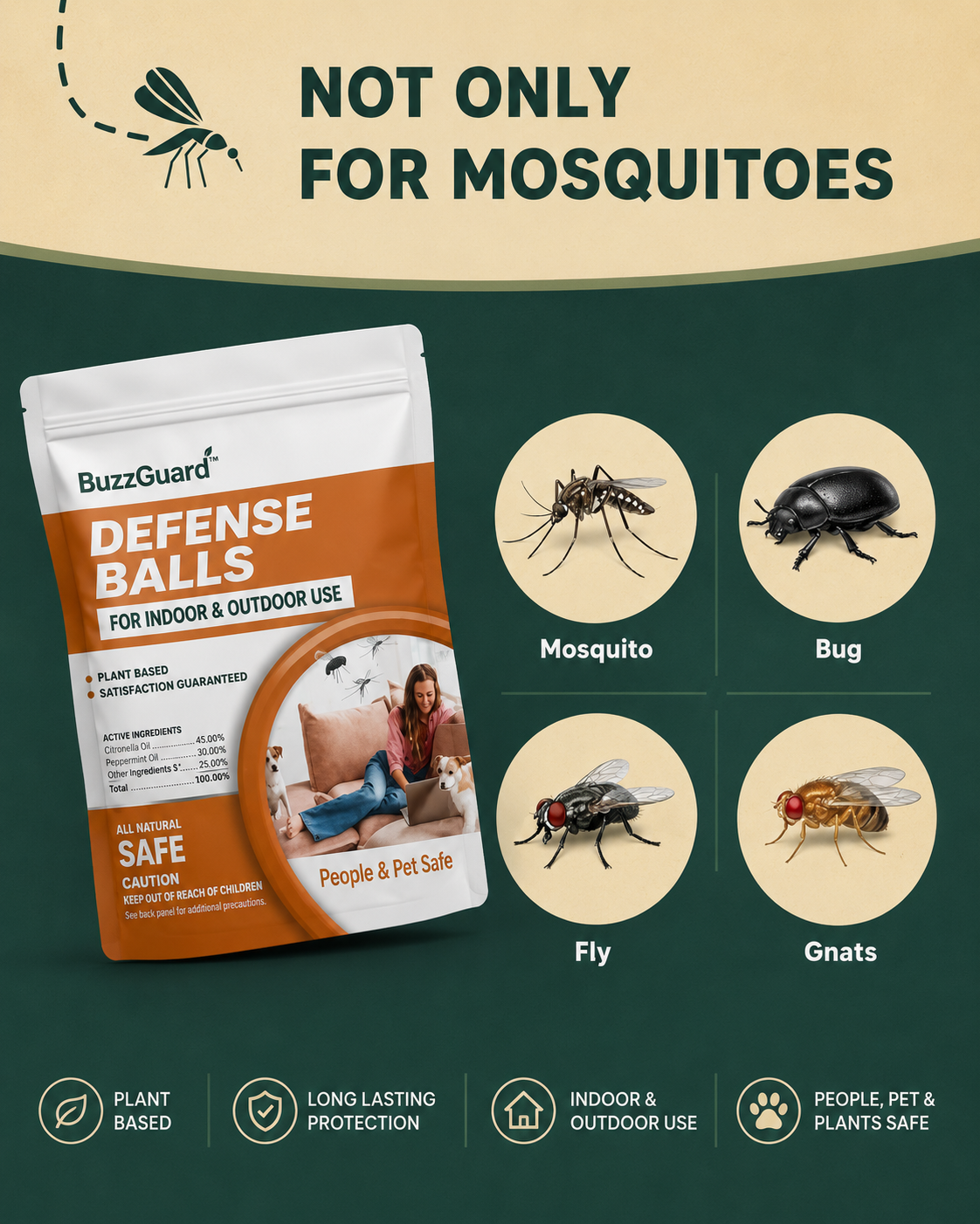 BuzzGuard™ Defense Balls