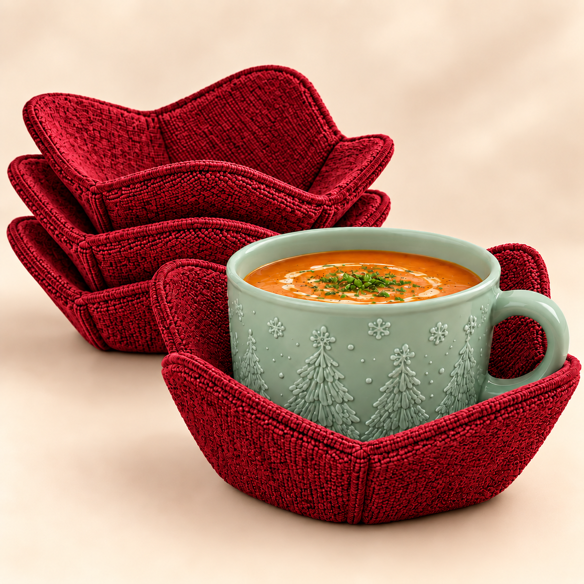 Cozy Mug Huggers (4-Pack)