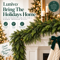 Lunivo™ Evergreen Holiday Garland