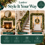 Lunivo™ Evergreen Holiday Garland