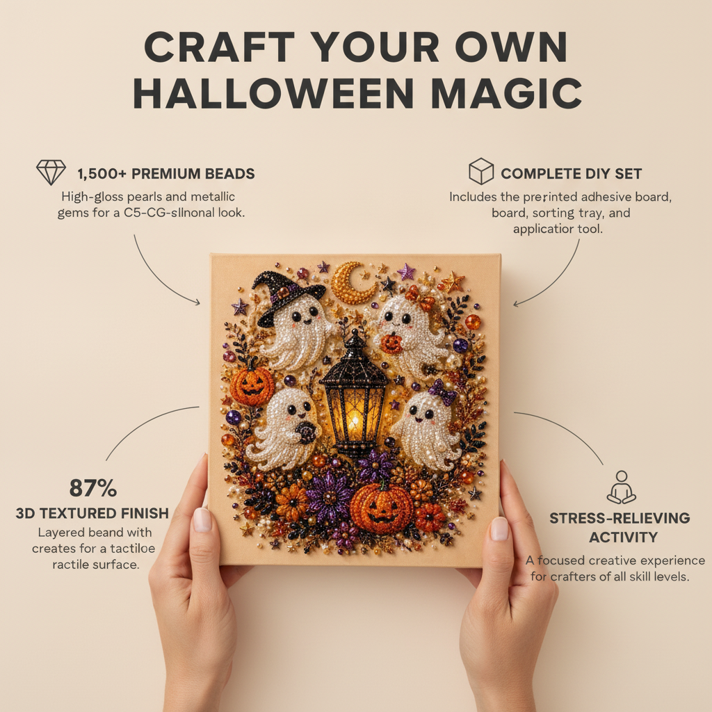 Spookora™ Ghost Pearl Art Kit