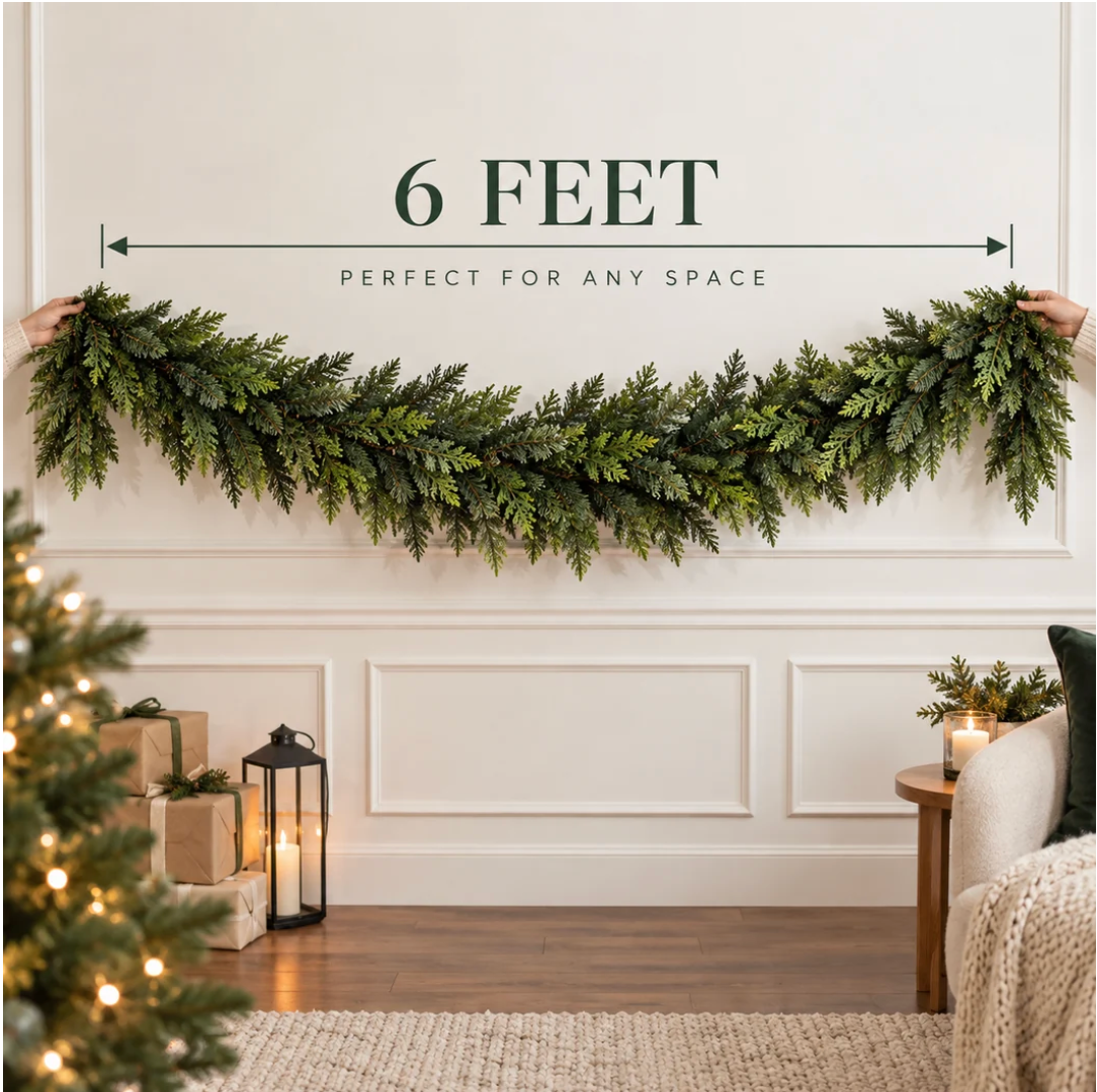 Lunivo™ Evergreen Holiday Garland